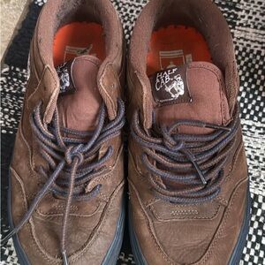 Vans Brown Half Cab Sneakers